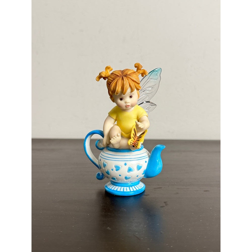 My Little Kitchen Fairies Tea Time Fairie 2003 G.G. Santiago Enesco Figurine